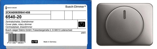 Busch jaeger zentralscheibe - busch-jaeger,